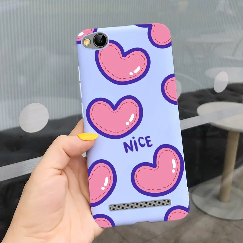 For Xiaomi Redmi 4X Case Cute Cartoon Cow Painted Soft Silicone Back Cover For Xiaomi Redmi 4A 5A Funda Redmi4X 4 X Redmi4A Capa