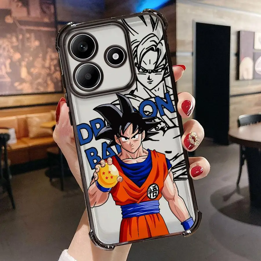 Anime DragonS BallS Soft Cover Phone Case for Redmi Note 10 11 12 13 Pro 14ProPlus 10s 9S 11s 10 Lite 9Pro