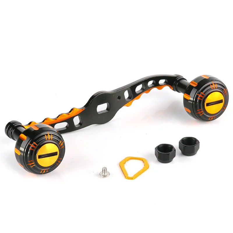 DEUKIO Mango carrete baitcasting fibra carbono – Perillas Metal/EVA - imagen 5