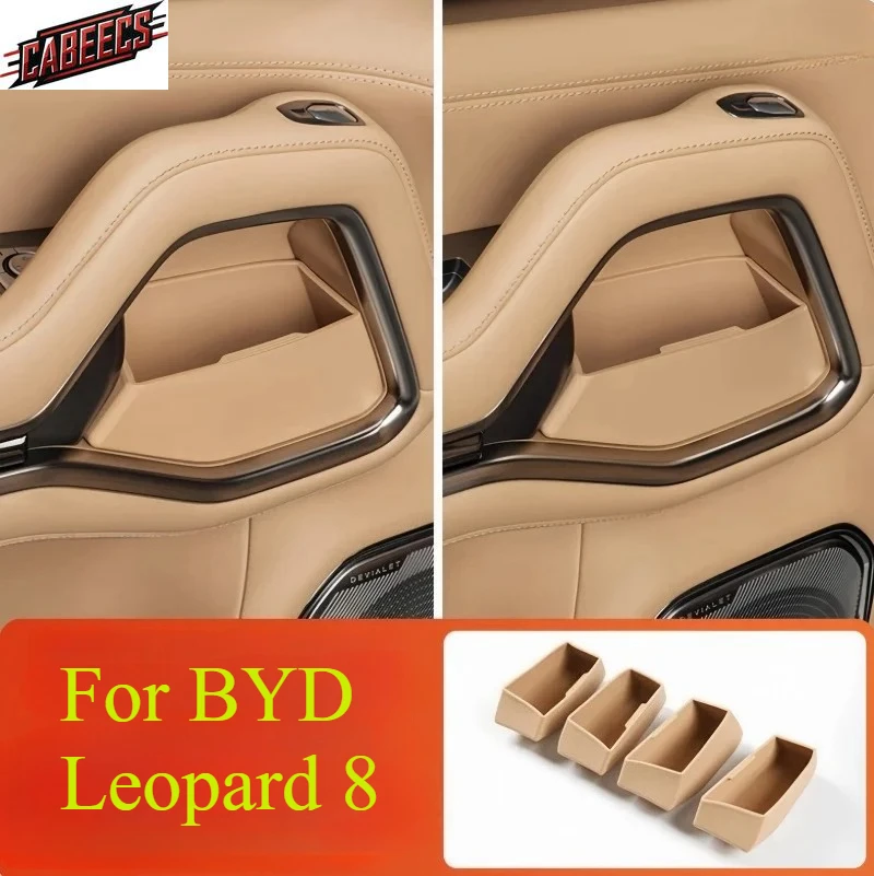 

Для BYD Leopard 8, модификация, дверной слот, силиконовый ящик для хранения, детали для обновления салона автомобиля, резиновая сумка для хранения дверей автомобиля