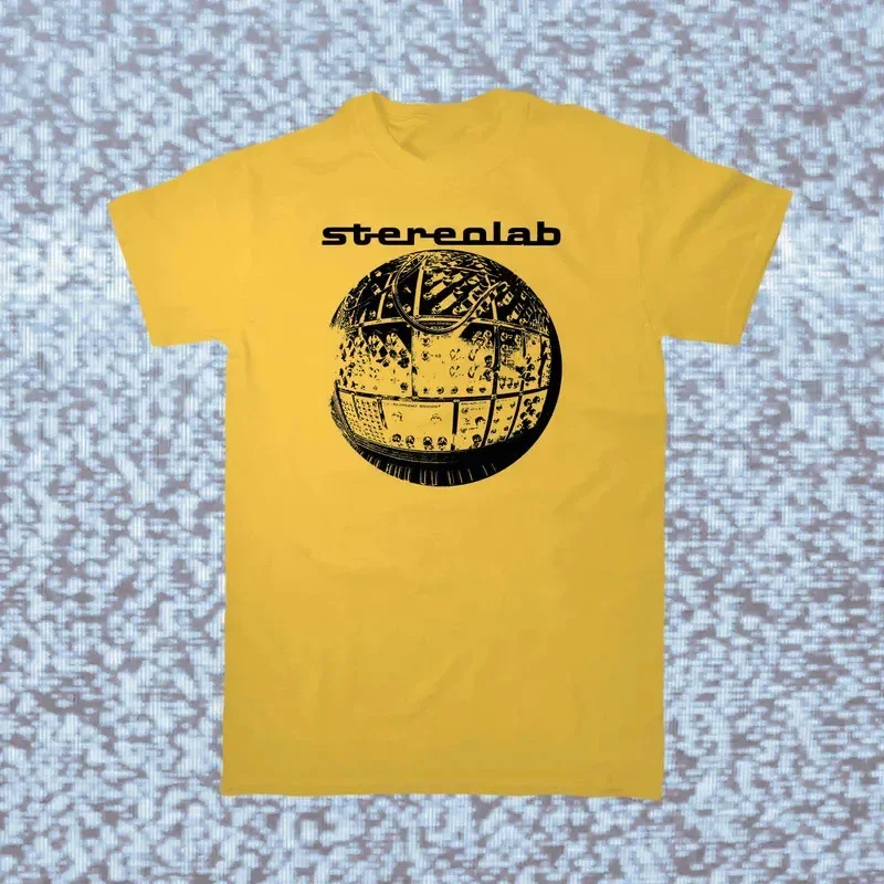 Stereolab Mars T- Shirt Short Sleeve Cotton Gold Men Full Size S to 5XL MD1535