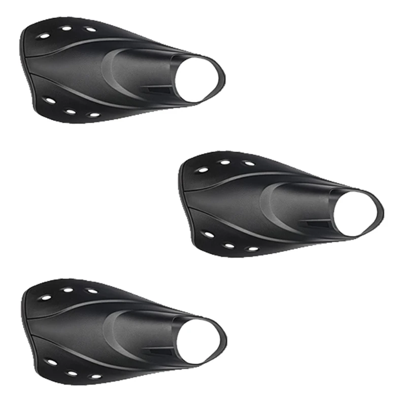 

Adults Short Light Full Foot Travel Size Short Fins Flipper for Snorkeling