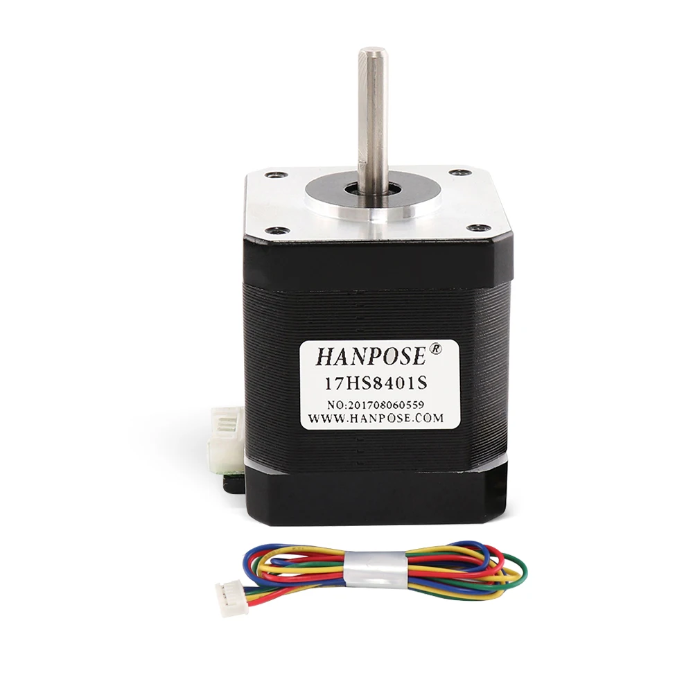 NEMA17 Schrittmotor, 1 Stück, 17HS8401S + Standard 4-Draht, geeignet für 3D-Drucker und CNC-Maschinen