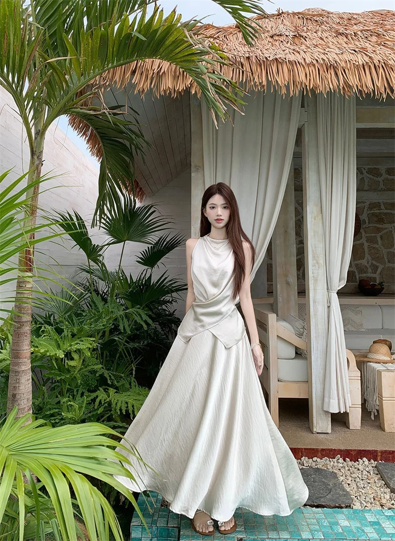 الصغيرة والمتخصصة غير النظامية الدانتيل يصل تصميم سترة الساتان نصف تنورة الصيف موضة جديدة قطعتين مجموعة للنساء العصرية التنقل