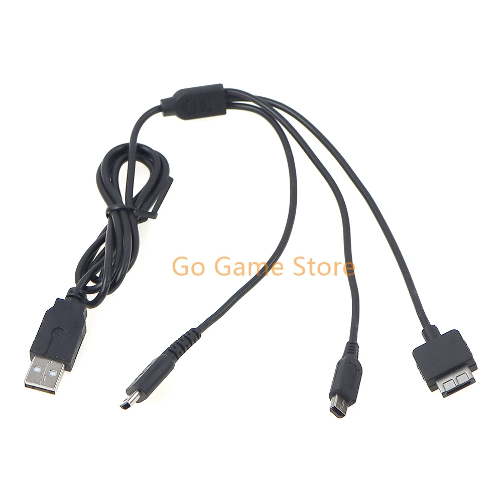 20 قطعة لنينتندو NDSL / NDS NDSI XL 3DS / PSV1000 3 in1 شاحن يو اس بي كابل شحن الحبال