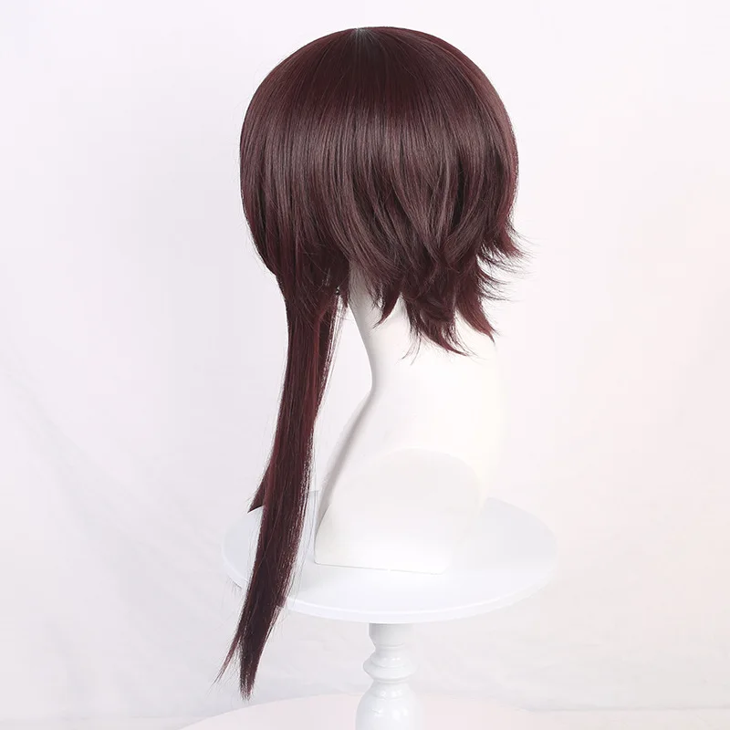 Desiderio un bellissimo mondo! Parrucca cosplay rossa marrone scuro Huihui per lo styling