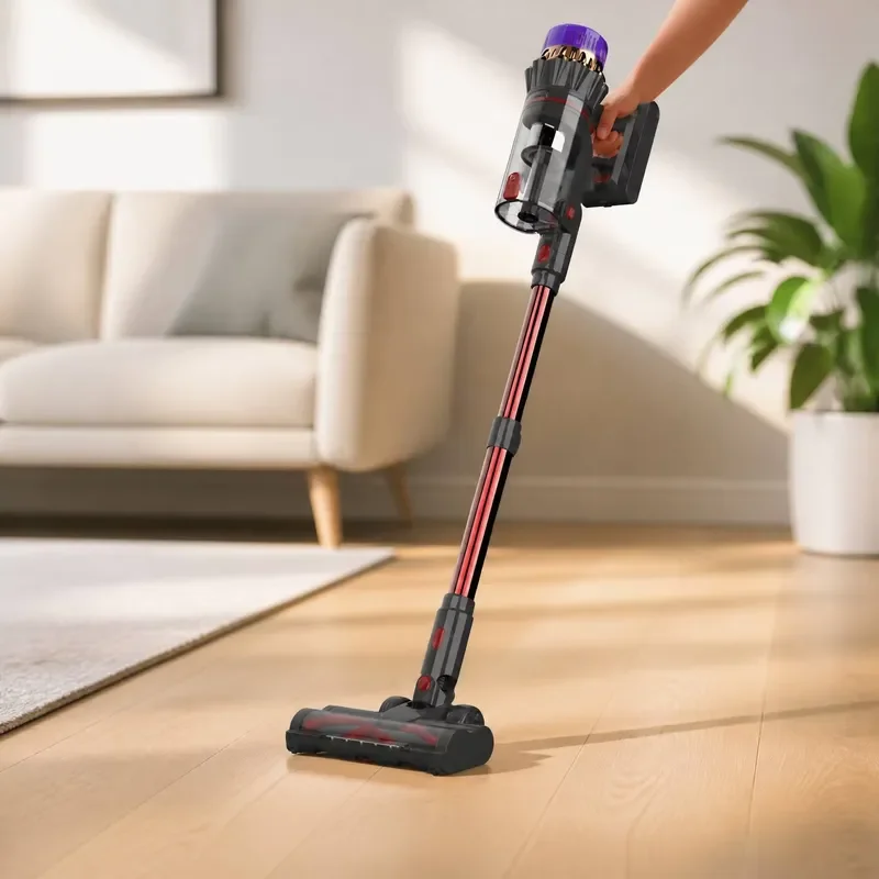 Cordless Vacuum Cleaner Brushless Motor HEPA Filter Lightweight Portable for Home Floor Carpet Pet Hair Cleaning Powerful