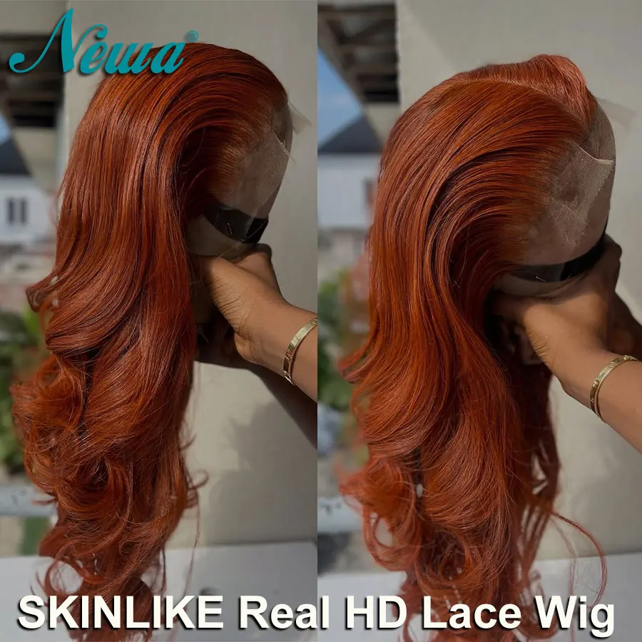 

Newa Hair Wavy Colored Human Hair HD Lace Wig 5x5/6x6 HD Lace Closure Wig Glueless Ready Wear Wig HD Lace Frontal Wig For Women