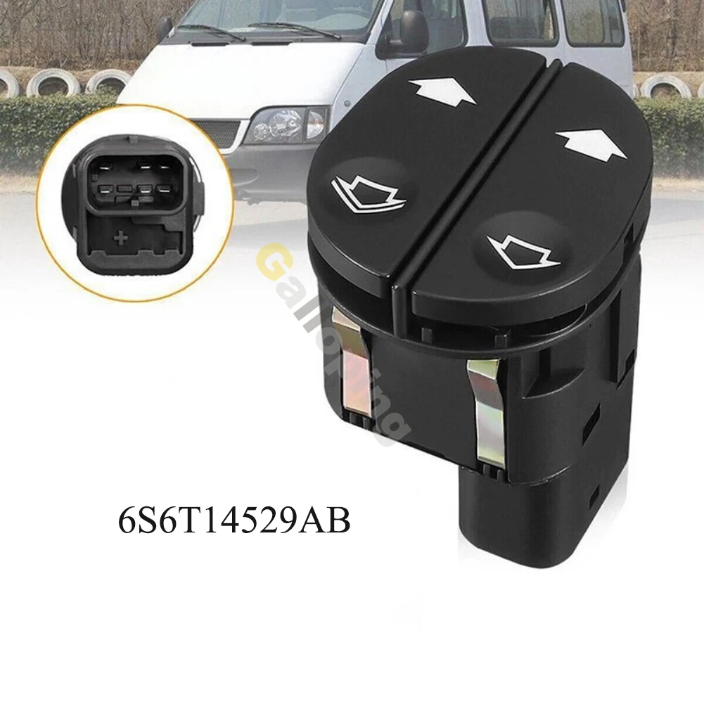 For Ford Fiesta Fusion KA Puma Transit Electric Power Window Lifter Control Switch Button Car Accessories 6S6T14529AB 1459686