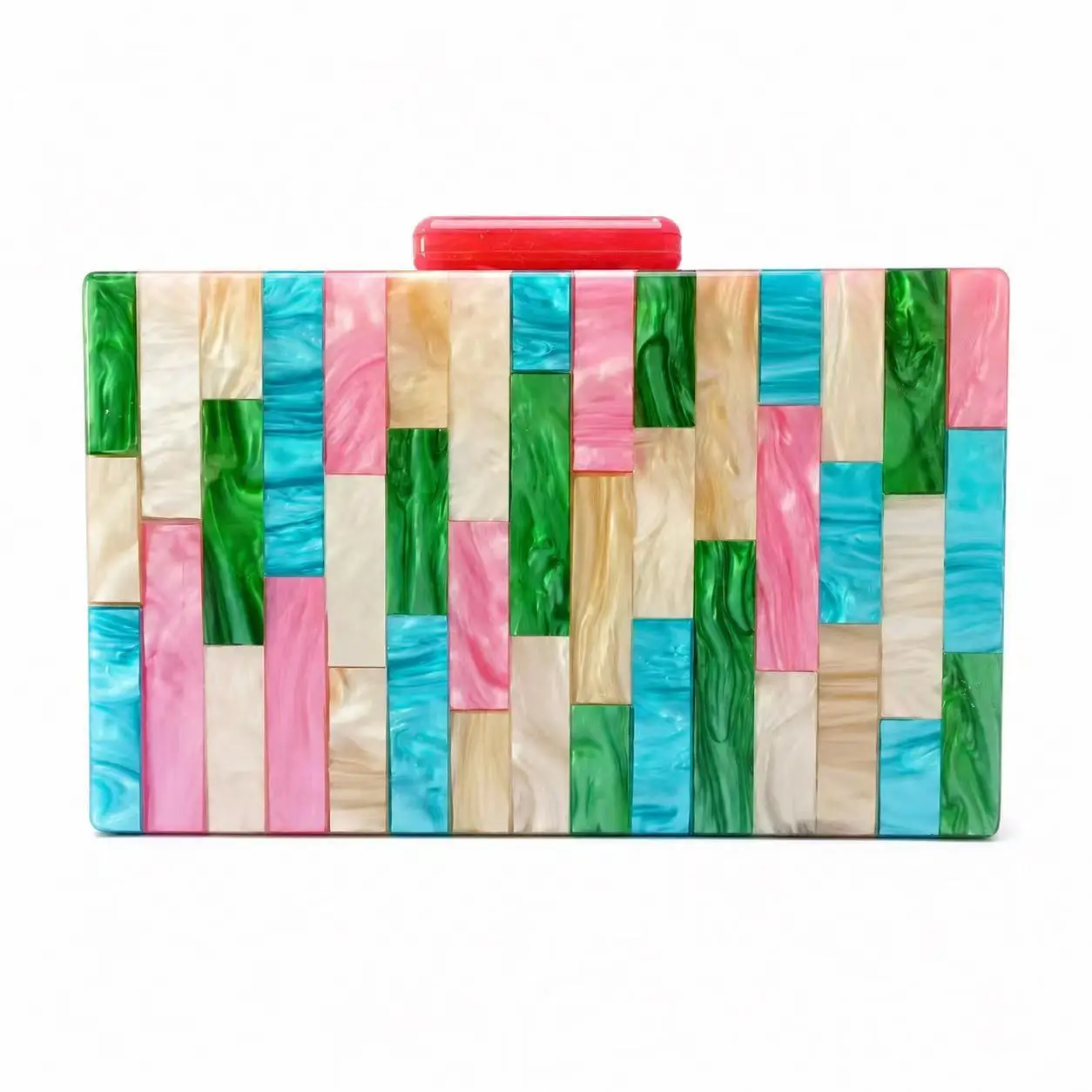 New Acrylic Splicing Dinner Bag Wedding Party Bag Fashion Luxury Designer Crossbody Bag Shoulder Bag