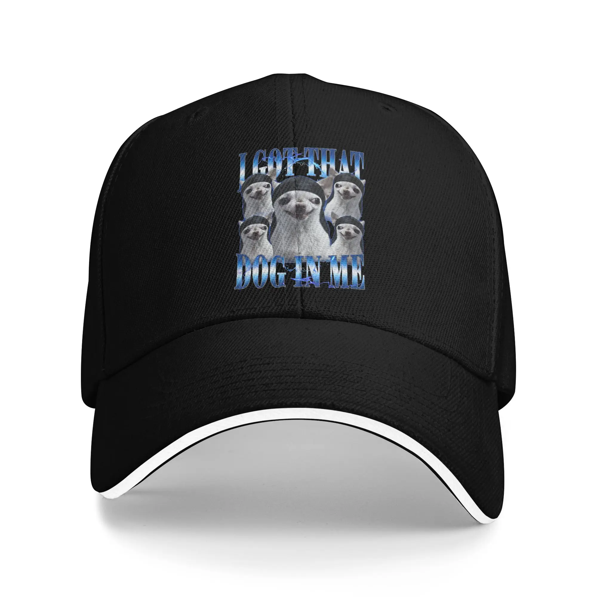 Summer I Got that Dog in Me Funny Dog Dancer Meme Baseball Cap  Hiking Fishing Sun Trucker Hat Men Women Breathable Snapback Cap