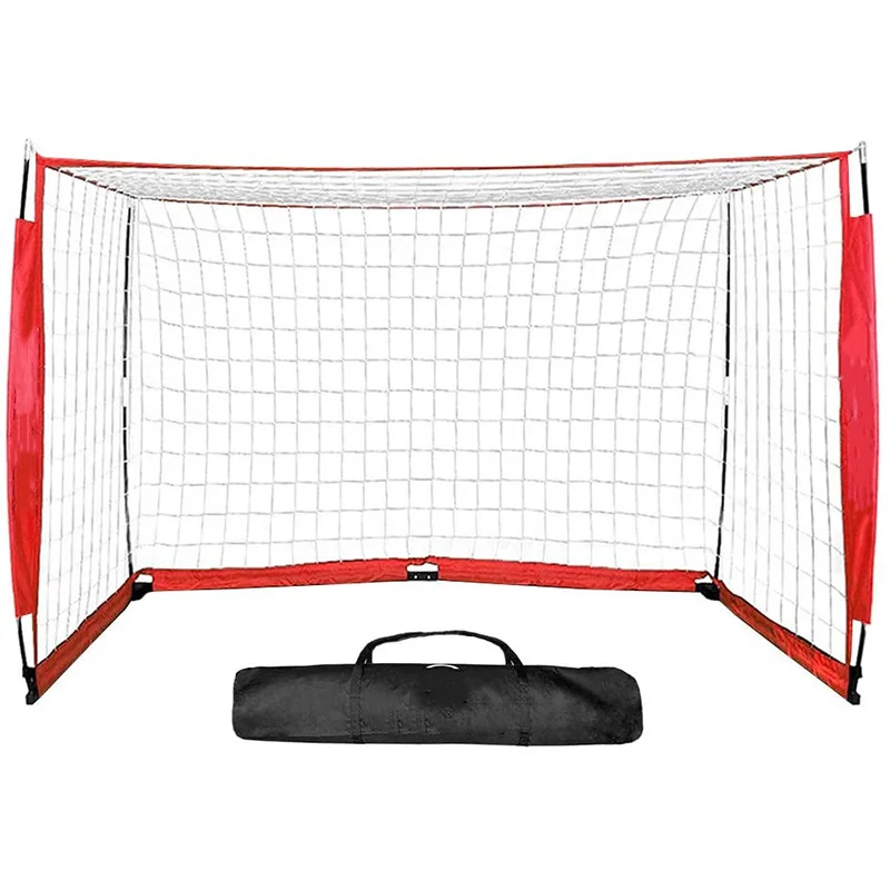 Portable Soccer Goal, Fiberglass Net for Indoor/Outdoor Use, Kids Size Football Goals, 6x4 Feet Training Net