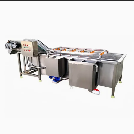 Portable Commercial Vegetable Washer Small Air Bubble Fruit Vegetable Cleaning Machine for Restaurant Catering Kitchen Use