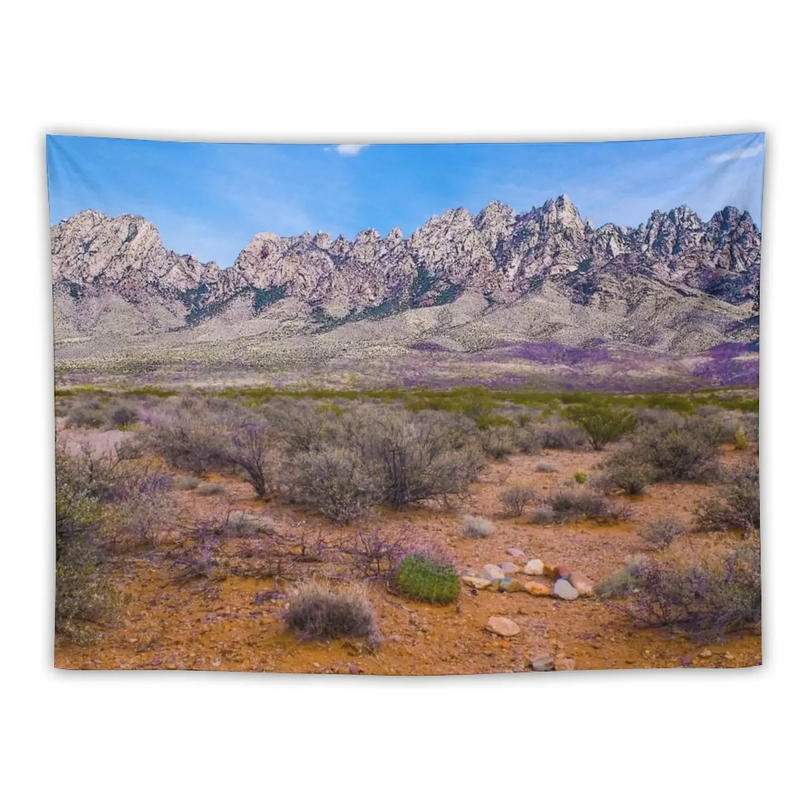 Organ Mountains, Las Cruces, NM Tapestry Room Aesthetic House Decorations Tapestry