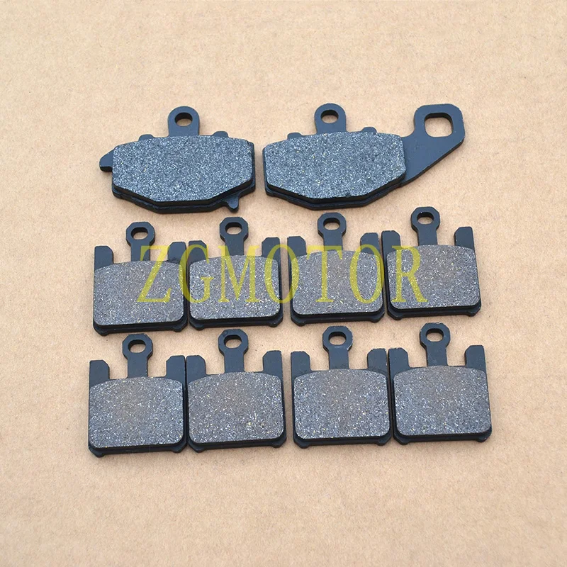 Motorcycle Front  Rear Brake Pads Fit For KAWASAKI ZX-6RR ZX-6R ZX-10R ZX6RR ZX6R ZX10R 2004 2005 2006 2007 2008 2009 2002 03