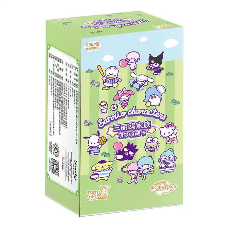 

Коллекция KAYOU Sanrio, хобби-карта, оригинальная коробка, персонажи аниме, милый Kuromi Melody Kitty Cinnamoroll, фестиваль, детский подарок