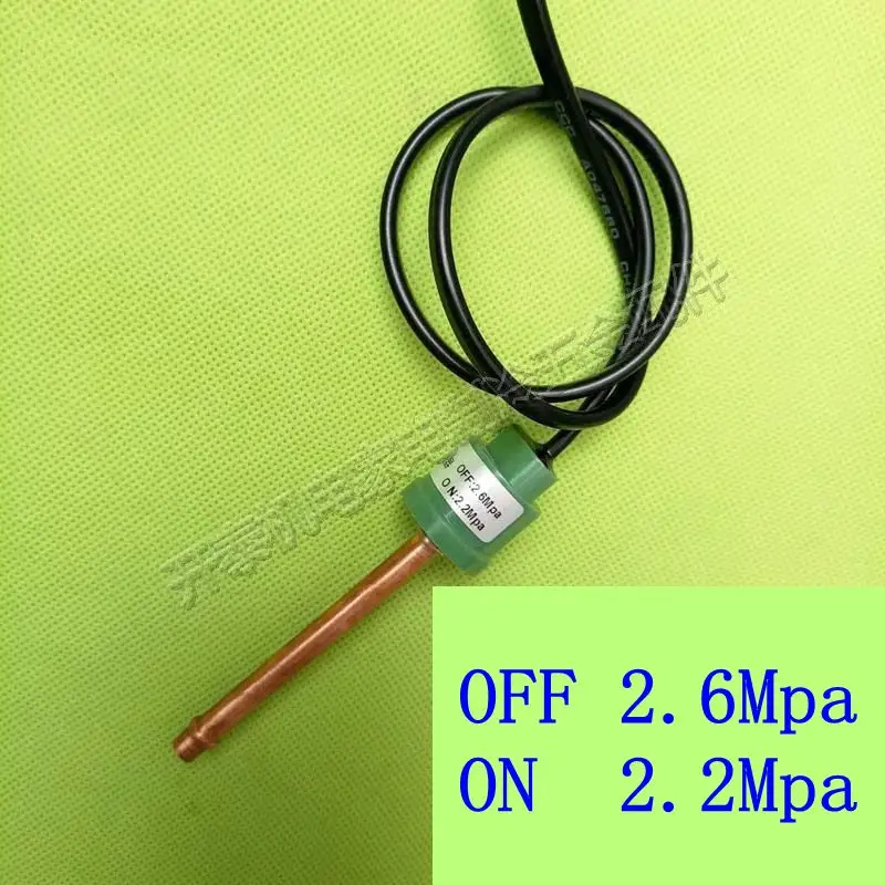 

OFF 2.6Mpa ON 2.2Mpa Air Conditioner Refrigeration parts 2 Terminals/Wire Pressure Control Switch Protector switch