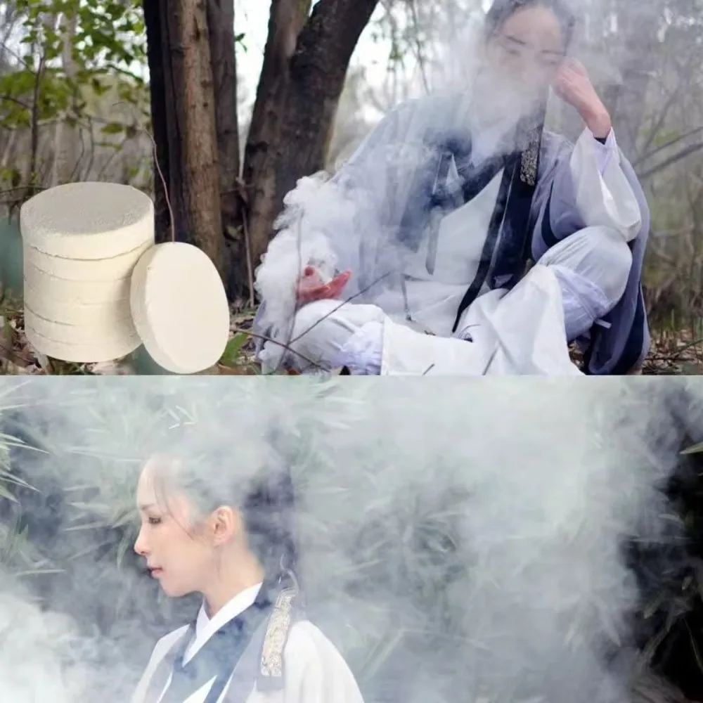 

3pcs/5pcs/10pcs Dense Fog Multicolored Smoke Film Magic Performance Auxiliary Prop for Halloween Wedding Photography Atmosphere