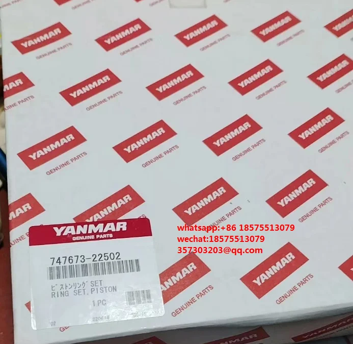 FOR YANMAR 747673-22502 N21 RING SET PISTON  Brand New  1 PIECE