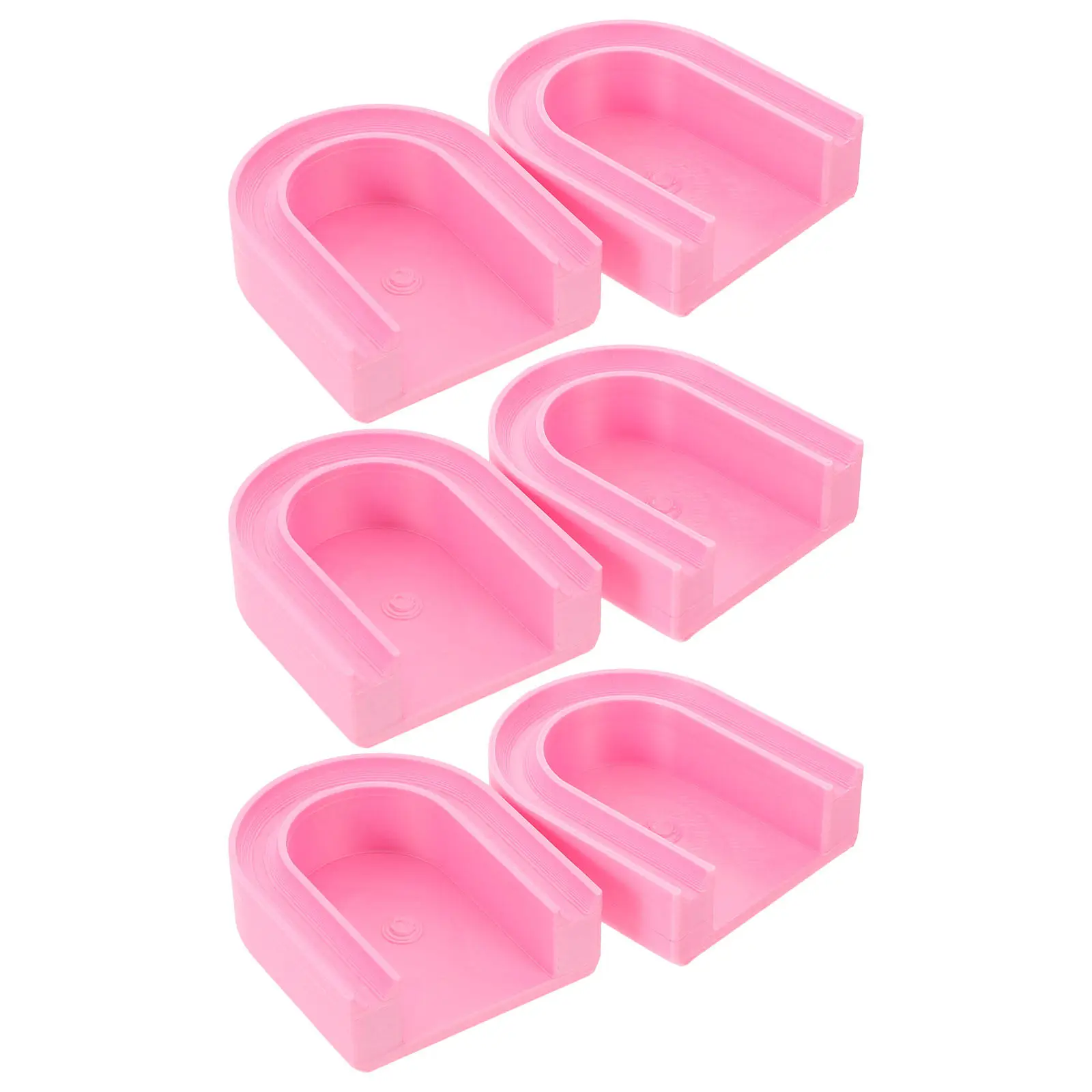 

6Pcs Nail Cat Eye Tool Set Precise Positioning Non-Slip Finger Stand Portable Manicure Tool for DIY Salon Nail Art Accessories