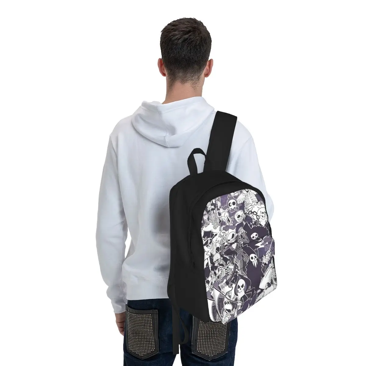 Undertale Game Sans Vrouwen Rugzak Mochila Trend Kinderen Schooltas Laptop Mochila Tiener Grote Capaciteit Reisrugzak