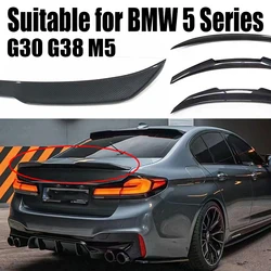 G30 carbon fiber Pro style rear trunk spoiler wing is suitable for BMW G38 5 series M5 525 530 540 rear spoiler lip car design