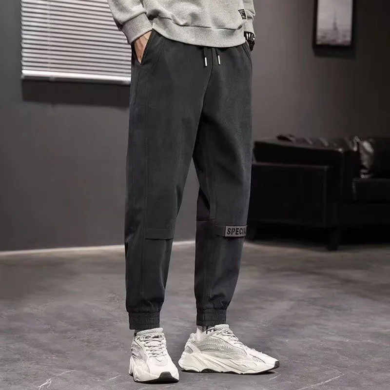 

Новые весенне-осенние модные брендовые рабочие брюки Harlan свободные и универсальные, красивые Молодежные мужские спортивные и повседневные брюки