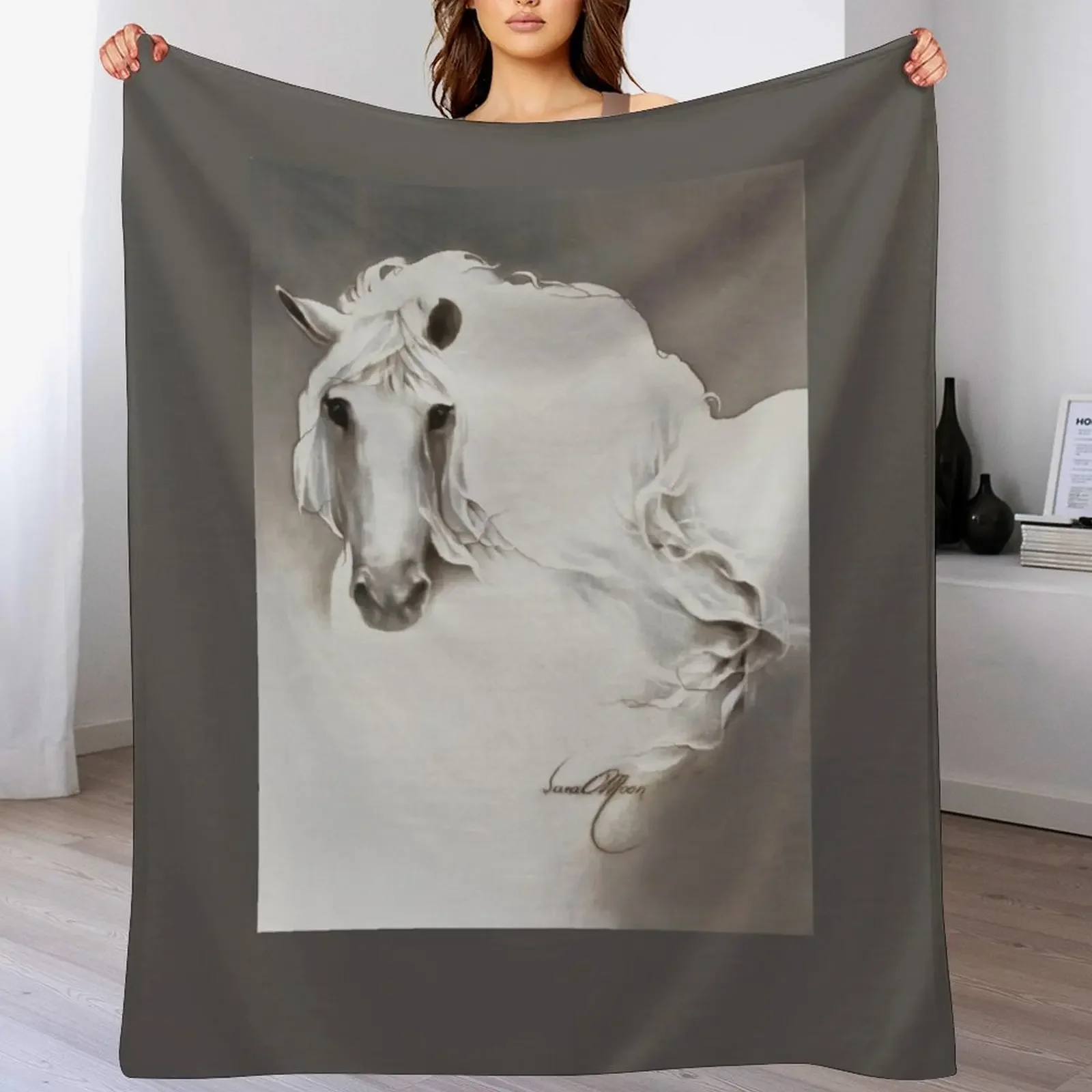 

The Queen Throw Blanket Cozy Throw Blanket Birthday Gift for Him Her
