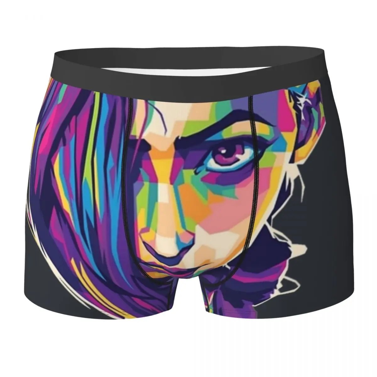 

Arcane League Of Legends Underwear Cartoon Television 3D Pouch Trenky Boxer Shorts Print Shorts Briefs Male Underpants Big Size