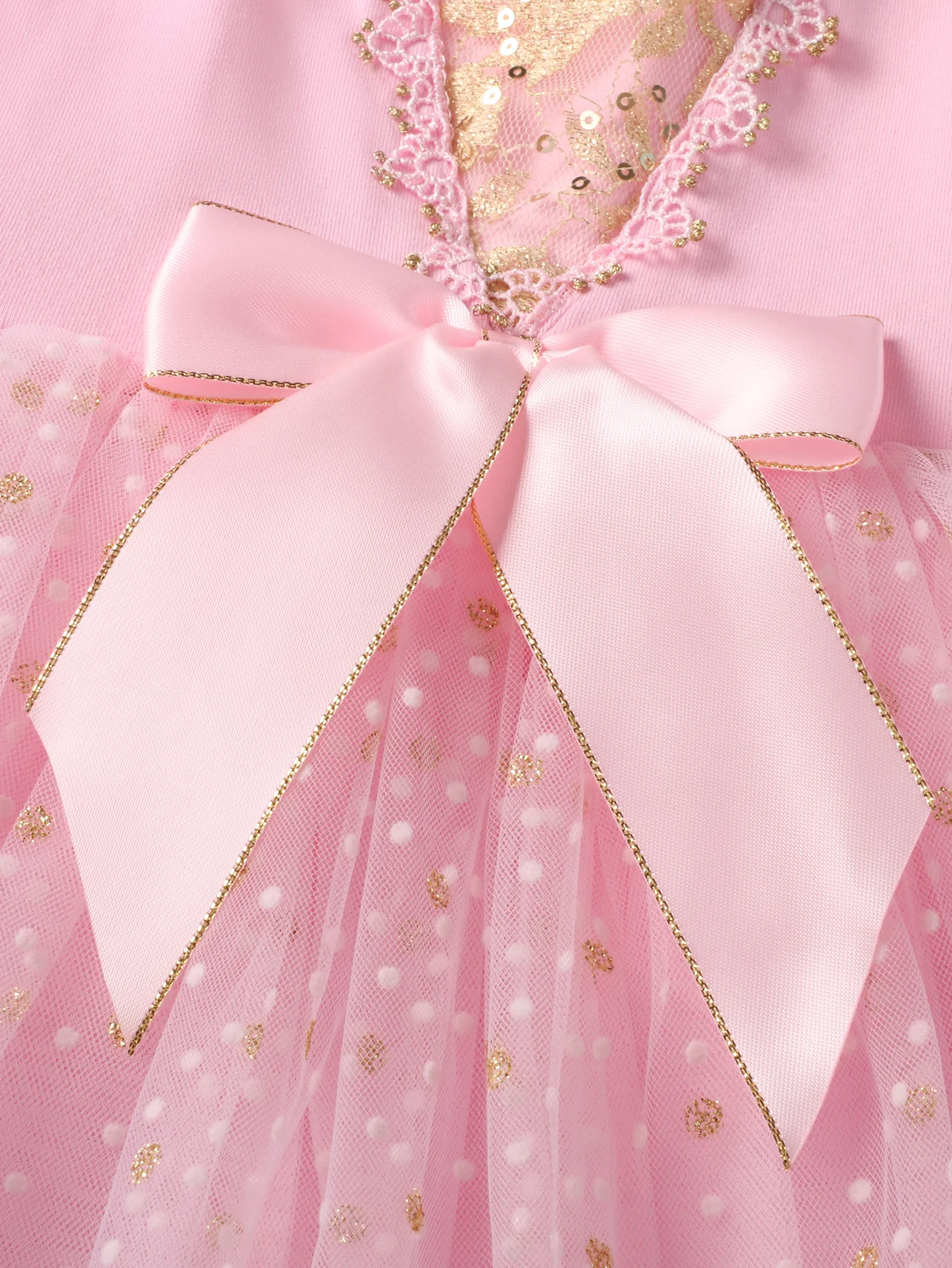 Vestido de baile de ballet de manga larga para niña, malla de tul de encaje con pajarita, medias para niños, ¡Perfecto para práctica y actuación!