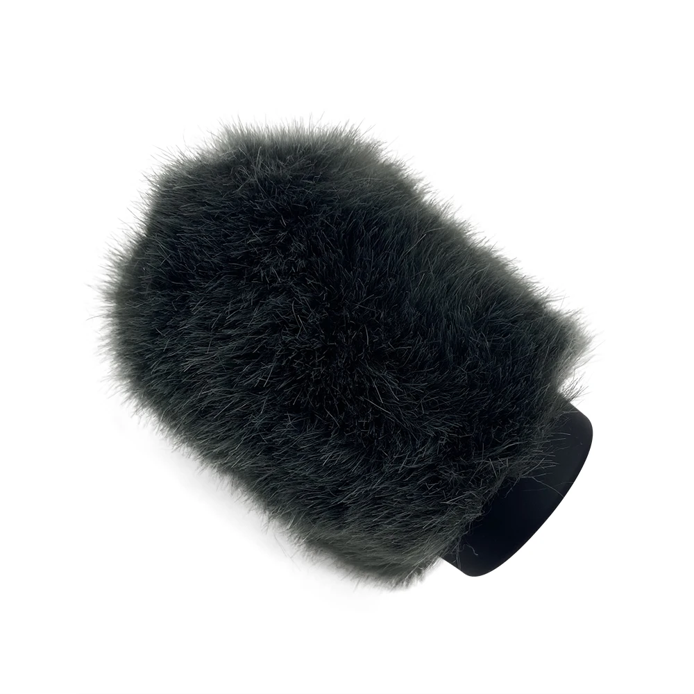 青いマンティス屋外ウィンドスクリーンカバー,人工毛皮のウィンドマイクカバー,shure sm81の袖のシールド,デッド猫のガラス,フロントガラス