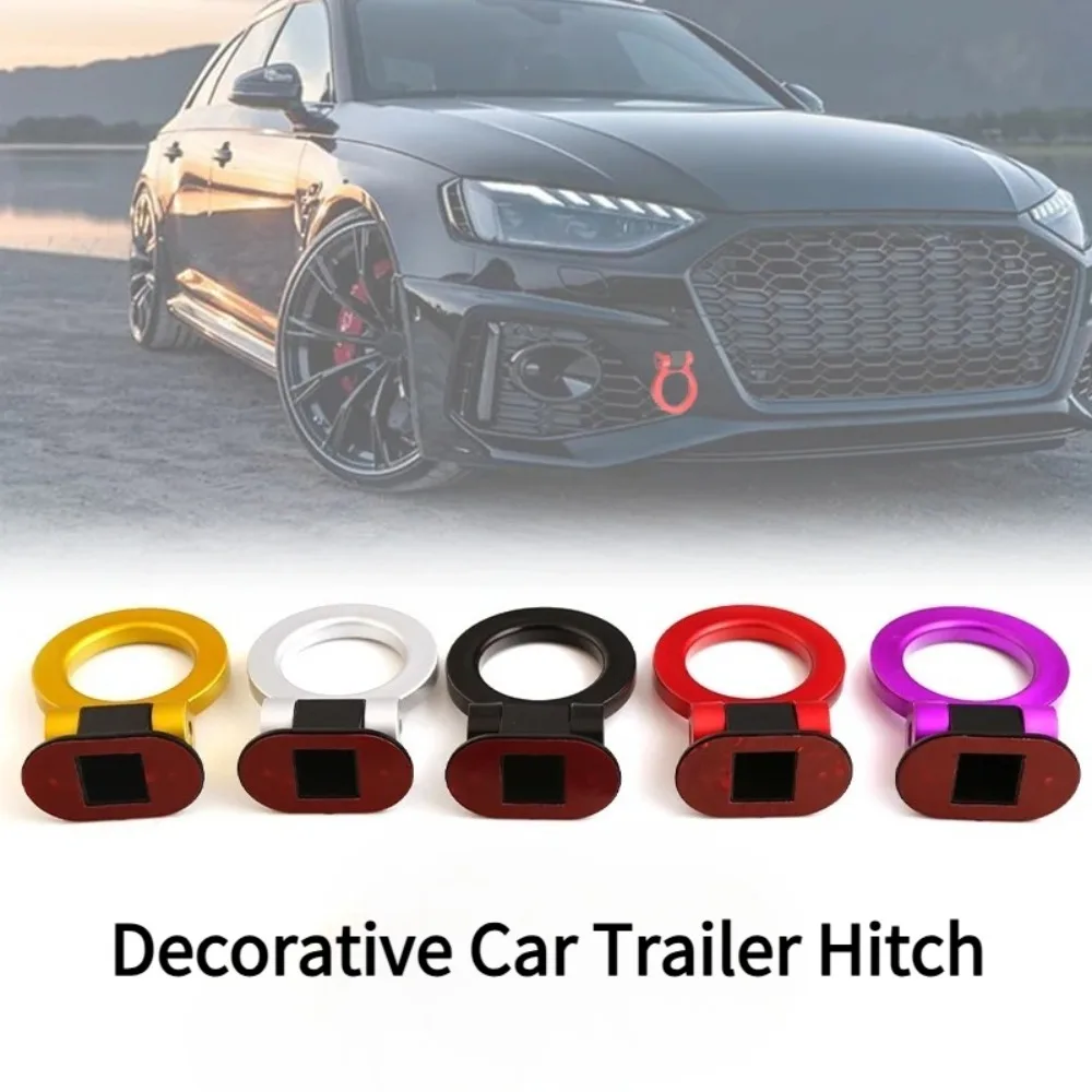 1pcs Decorative Car Trailer Hitch, Racing Modification Personalized Trend Trailer Hitch, Front Bumper Trailer Hitch