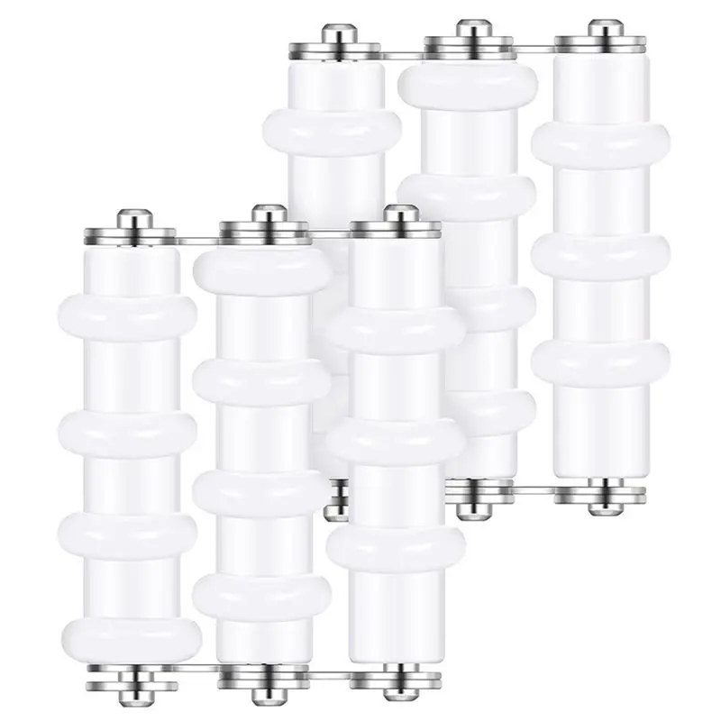 

A95D-2Pcs Nylon Wire Straightener 3 Rollers For Jewelry Making, Wire Leader Aluminum Wire Craft