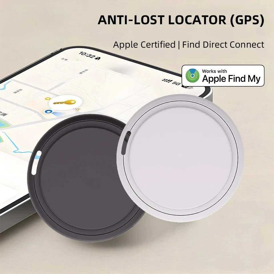 CD Smart Tag Mini Tracker IOS Find My Locator for Car Pet Child Elderly Wallet Luggage Air Tag Tracking Anti-Lost Alarm