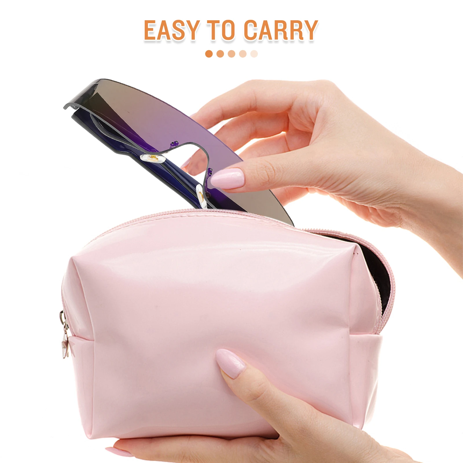 

Rimless Sunglasses Lightweight for Women Eyewear Fashion Party Decoration PC Man