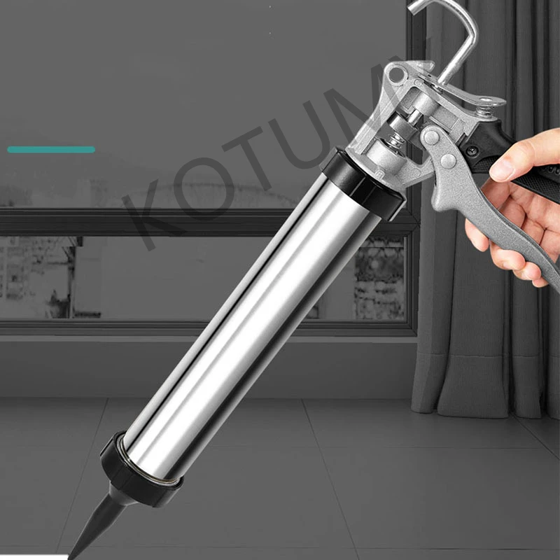 Caulking Gun Glass Glue Gun Glue Breaking Applicators 10/12//15 inch Silicone Gun Glass/Ceramic/Kitchen Seal Construction