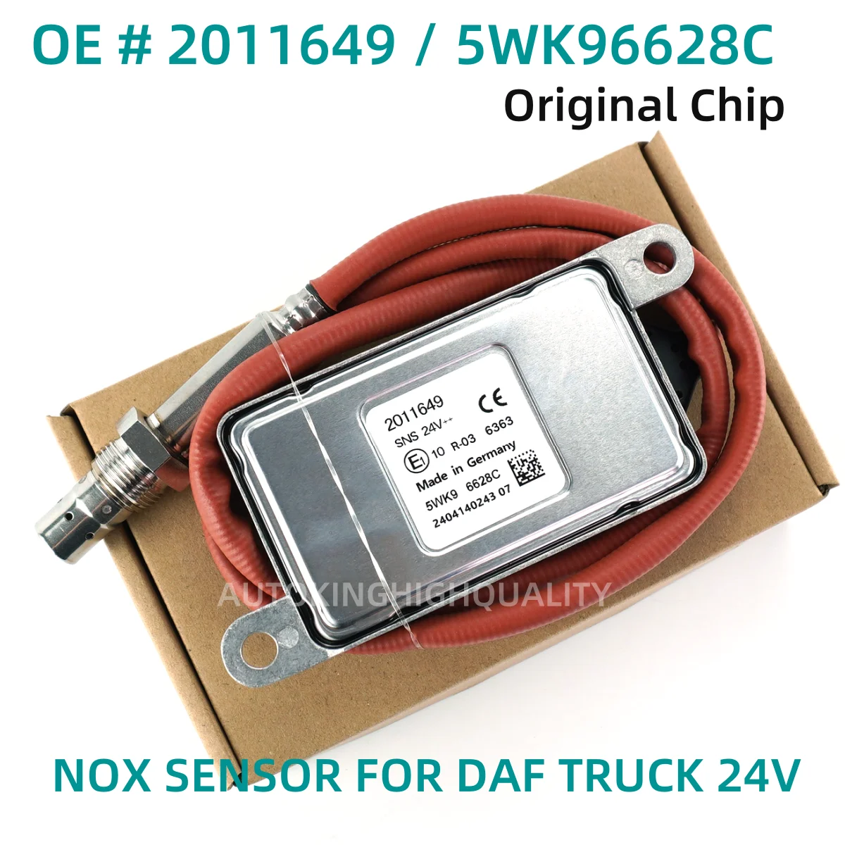 

5WK96628C 2011649 1836060 1793379 High Quality for NGK Probe 24V Nitrogen Nox Oxygen Sensor For DAF Truck CF75 CF85 XF105 XF