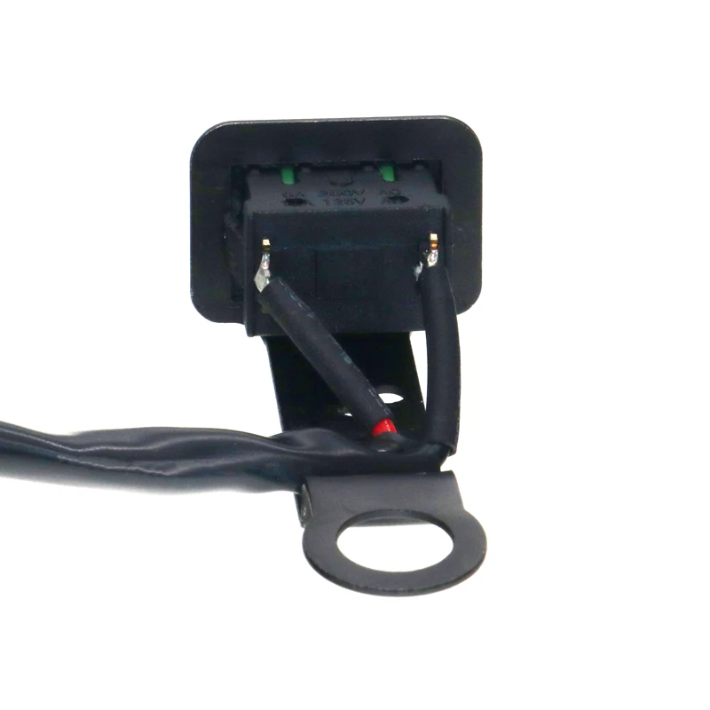 Universal Guidão Refit Horn Switch, Bicicleta Elétrica, Scooter, Dirt Bike, Motocicleta, Botão de Plástico Individual, ATV