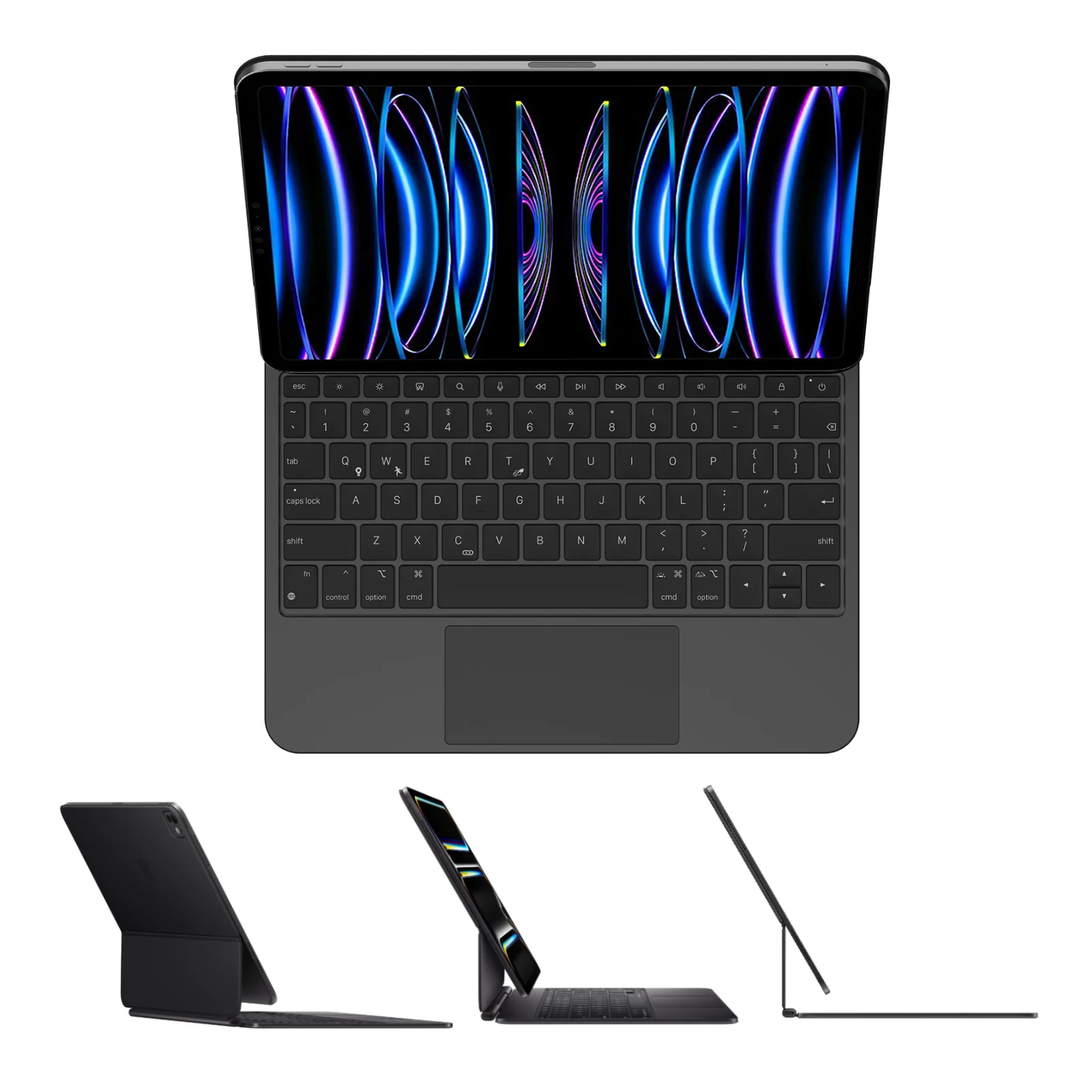 

Magic Keyboard Cover for iPad Pro 13‑inch/11-inch & iPad Air M2/M3 & iPad Pro 2022 & Air4/5 10.9-inch, With 7-color Backlight