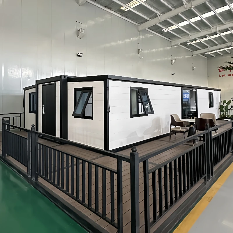 Prefabricated Container Expandable House Micro-home Portable Foldable 20ft 40ft Mobile Modular House Bathroom Bedroom Outdoor