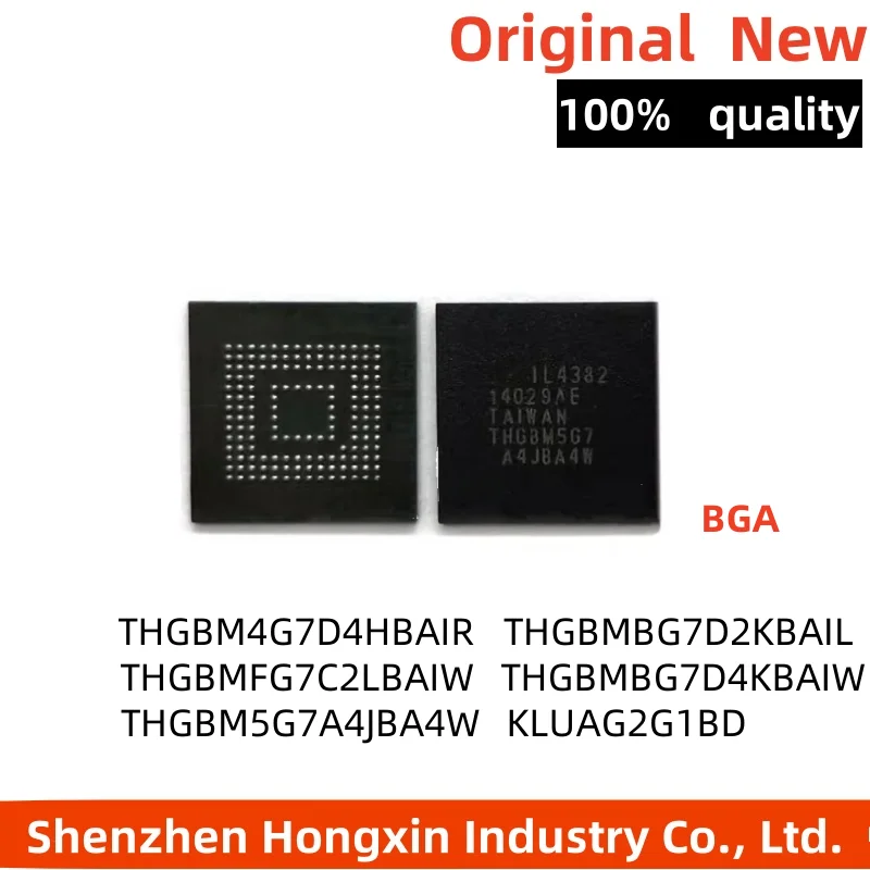 

(1piece)100% New THGBM5G7A4JBA4W THGBMBG7D4KBAIW THGBMFG7C2LBAIW THGBMBG7D2KBAIL THGBM4G7D4HBAIR KLUAG2G1BD-B0B2 BGA