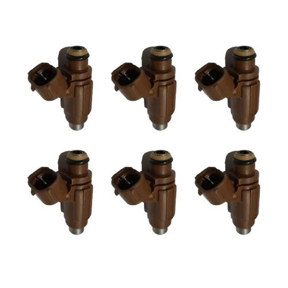 

6x Fuel Injector 15710-96J00 For Suzuki Outboard 150HP 175HP 200HP 225HP 300HP