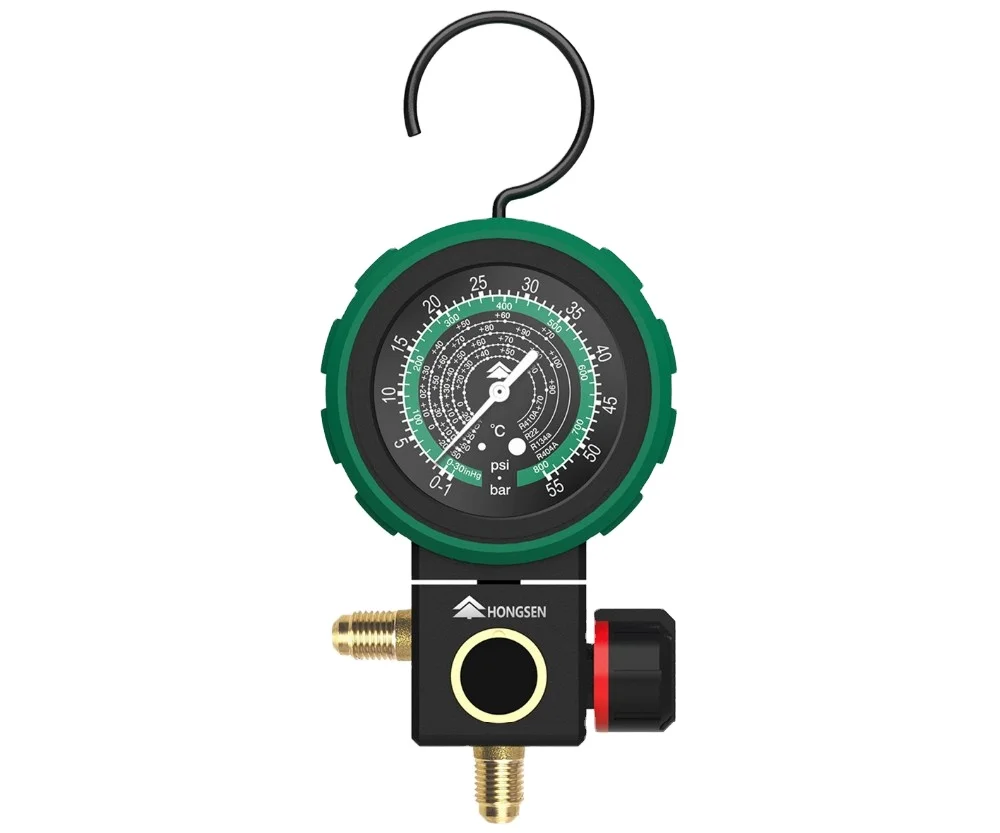 

Refrigeration Digital Manifold Gauge Set HS-M480AH with High Precision Refrigerant Gauge