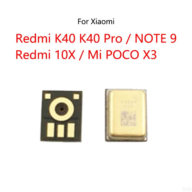 10 шт./лот для Xiaomi Mi POCO X3/Redmi K40 Pro/Note 9/Redmi 10X микрофон динамик Mi ПРИМЕЧАНИЕ 10 внутренний микрофон-передатчик