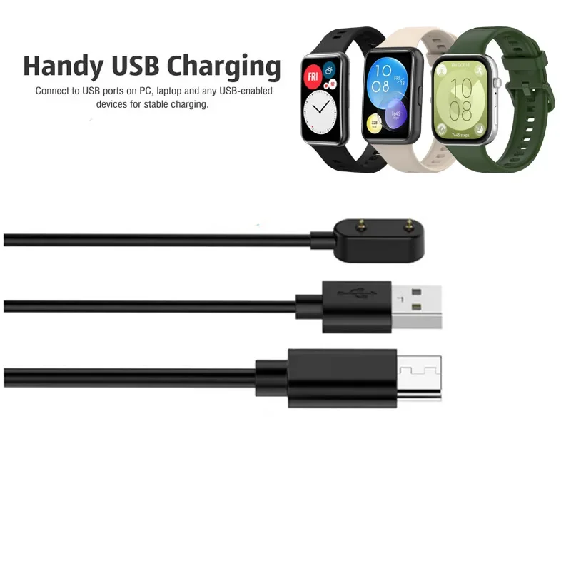 Type C / USB Dock Charger Data for Huawei Watch Fit / 2/  3 / Fit2 / Fit3 / Fit SE / Fit special edition