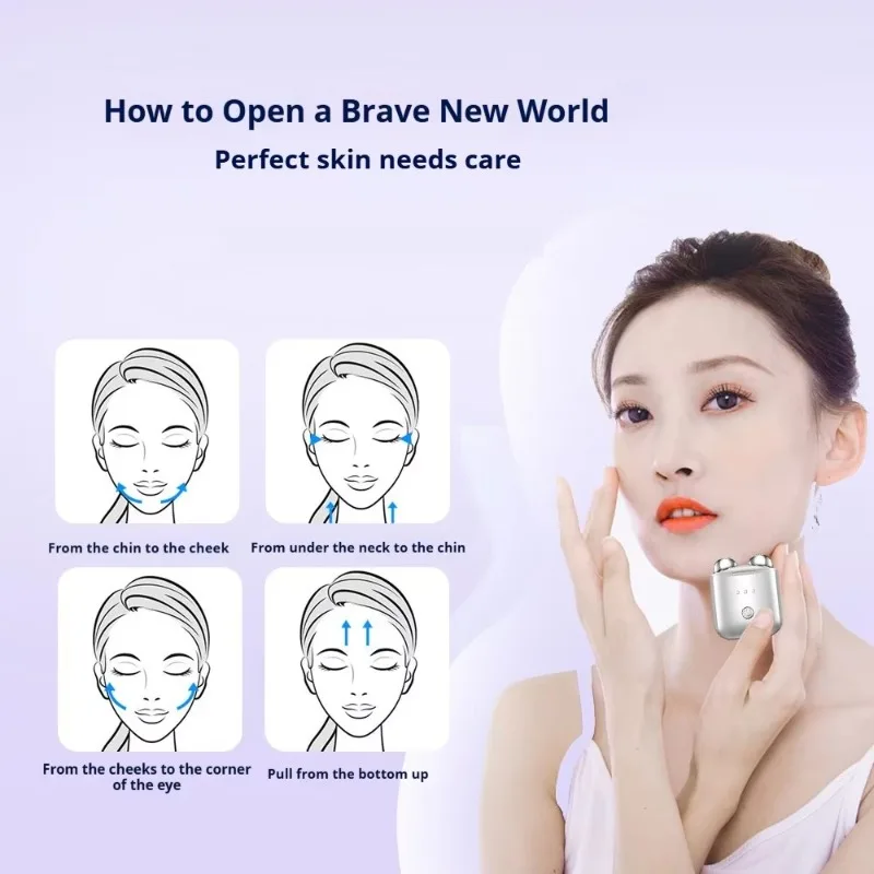 Nowe Mini Domowe Urządzenie Kosmetyczne Usuwające Podwójny Podbródek, Tonujące Twarz, Urządzenie do Liftingu Twarzy, Mikroprądowy Masaż Twarzy