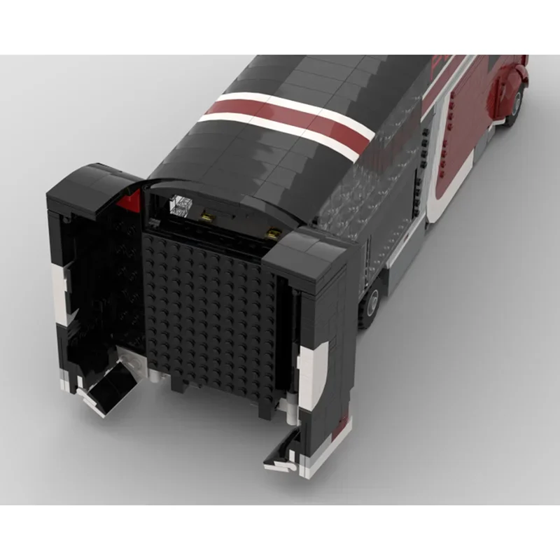 Champion Speed Cars Moc Bausteine Rennen Transporter Modell Technologie Modulare Blöcke Geschenke Weihnachten Spielzeug DIY Sets Montage