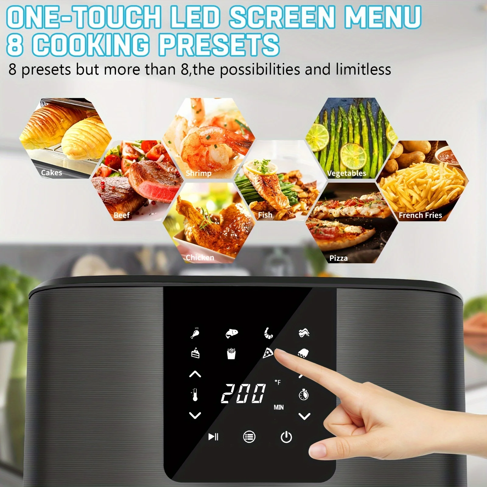 KitCook Large Air Fryer 3
