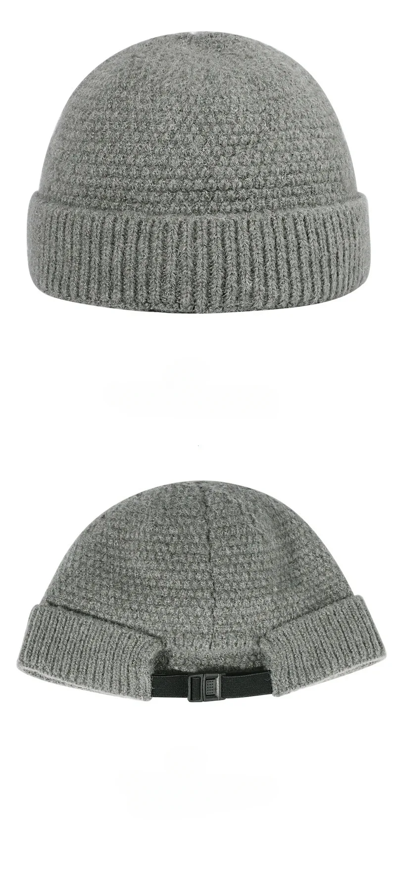 2025 Neue Herren- und Damen-Strickmütze, warme, weiche Frühlings- und Herbstmütze, Hip-Hop-Mütze, Skull-Mütze, Outdoor-Rollmütze – Detail 8