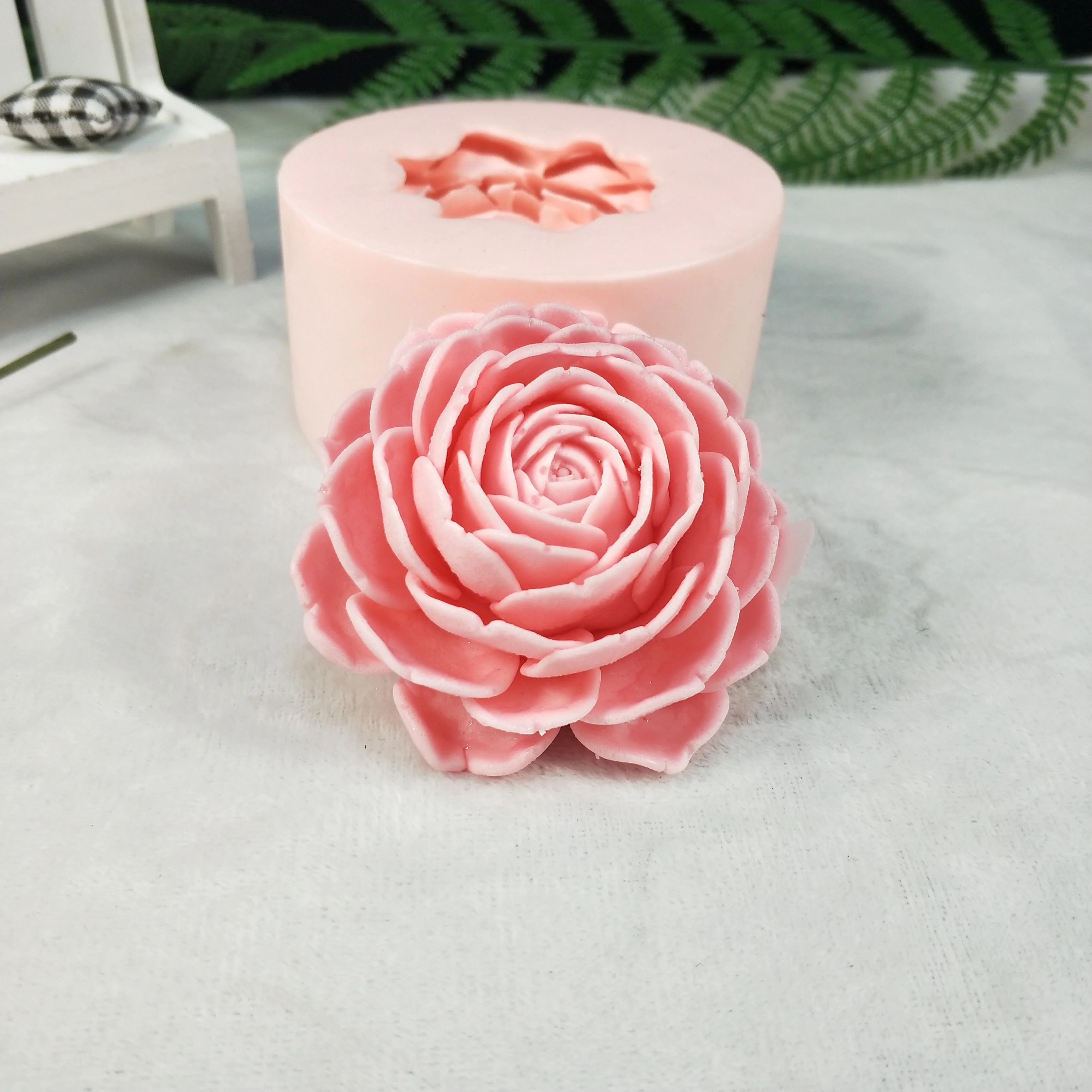 3D Rose Flower Silicone Mold, DIY Cake Decorating Tools, Cupcake, Jelly Candle, Handmade Craft, Wedding Decoration